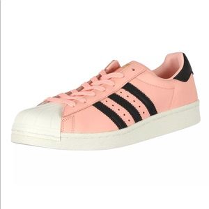 Adidas Men’s Superstar Boost Sneakers Coral Pink